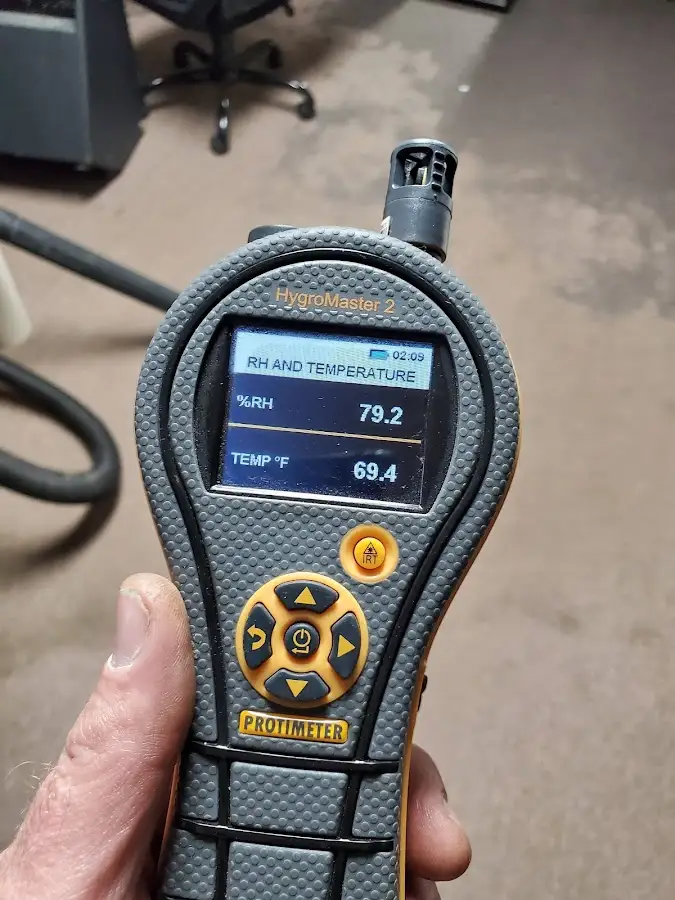 Moisture meter humidity assessment for Fire & Smoke Damage Restoration in Veneta